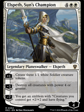 Elspeth, Sun's Champion (MKC-062) - Murders at Karlov Manor Commander