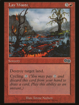 Lay Waste (USG-201) - Urza's Saga