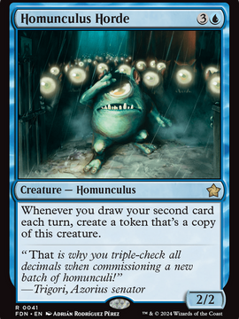 Homunculus Horde (FDN-041) - Foundations Foil