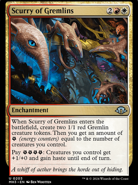 Scurry of Gremlins (MH3-203) - Modern Horizons 3