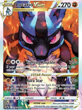 Lucario VSTAR (SWSH291) [Sword & Shield: Black Star Promos]