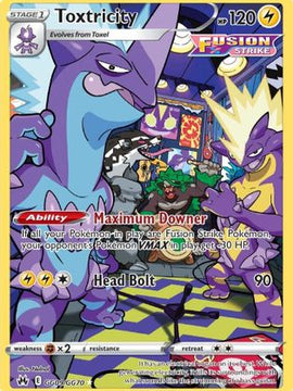 Toxtricity (GG09/GG70) [Sword & Shield: Crown Zenith]
