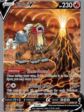 Entei V (GG36/GG70) [Sword & Shield: Crown Zenith]