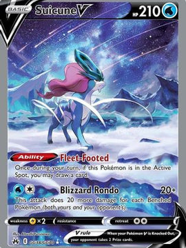 Suicune V (GG38/GG70) [Sword & Shield: Crown Zenith]