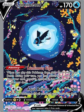 Lumineon V GG39/70 - SWSH Crown Zenith Galarian Gallery Holofoil