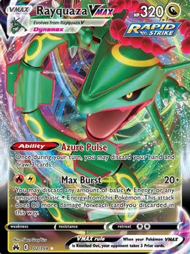 Rayquaza VMAX (102/159) (102) [Sword & Shield: Crown Zenith]