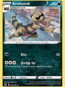 Krokorok (079/159) [Sword & Shield: Crown Zenith]