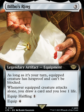 Bilbo's Ring (LTR-397) - The Lord of the Rings: Tales of Middle-earth: (Extended Art)