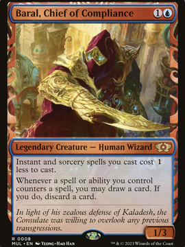 Baral, Chief of Compliance (MUL-008) - Multiverse Legends: (Showcase)
