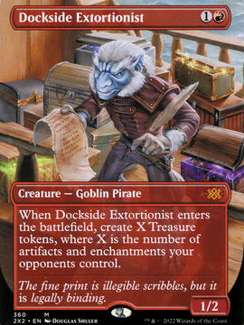 Dockside Extortionist (2X2-360) - Double Masters 2022 (Borderless)