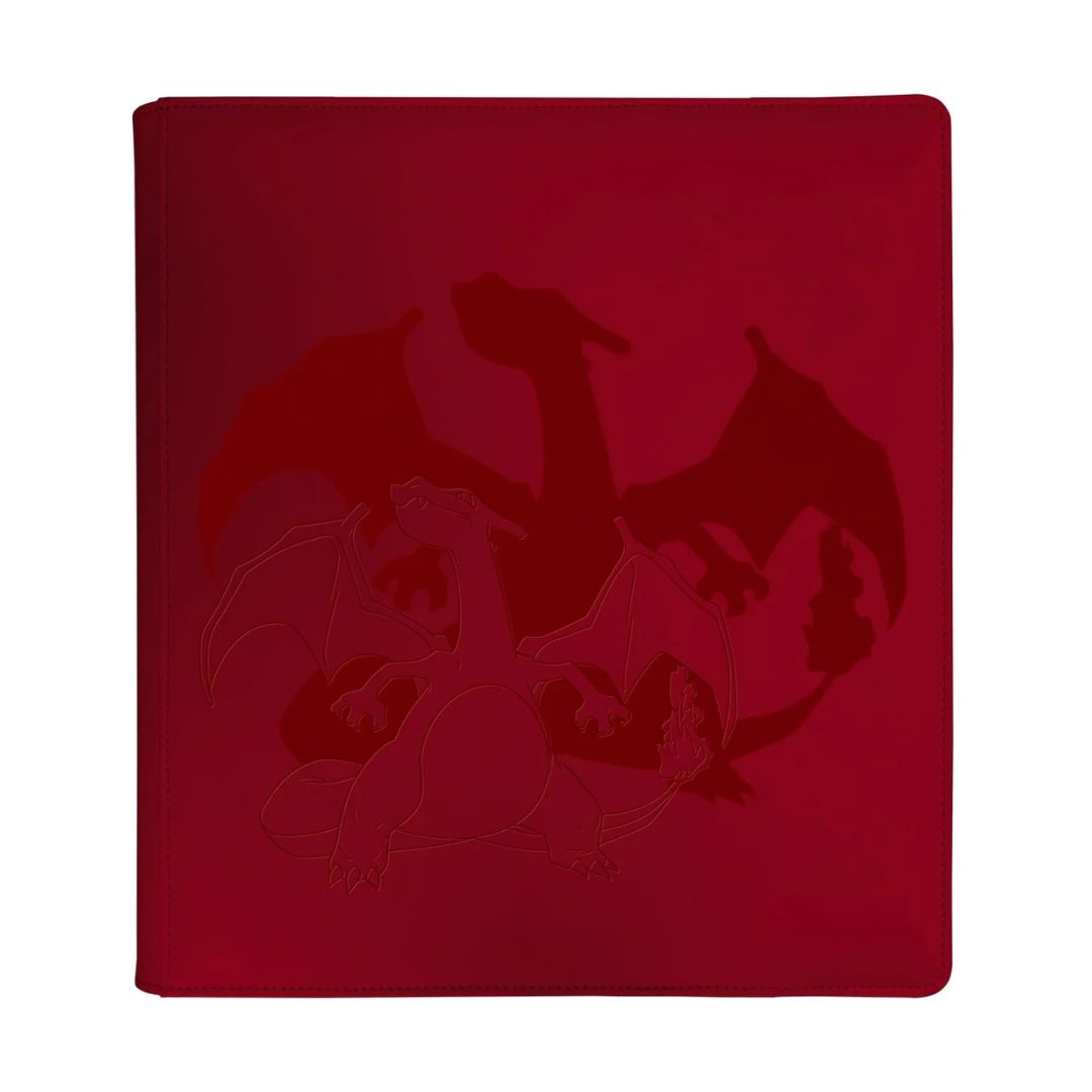 Ultra Pro Pokémon Binder - 12-Pocket Elite Series: Charizard Zippered Binder 480 Slots