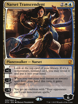 Narset Transcendent (DTK-225) - Dragons of Tarkir