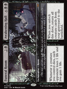 Funeral Room // Awakening Hall (DSK-100) - Duskmourn: House of Horror