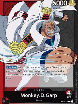 Monkey.D.Garp (002) (OP02-002) - Paramount War