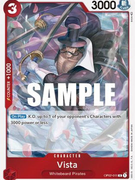 Vista (OP02-011) - Paramount War Foil