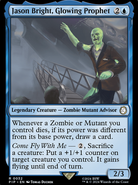 Jason Bright, Glowing Prophet (PIP-032) - Fallout Foil