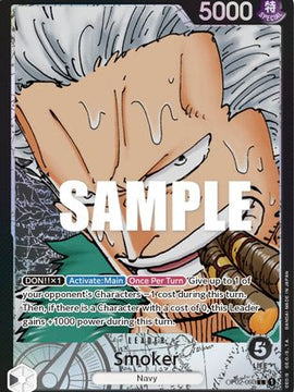 Smoker (093) (Alternate Art) (OP02-093) - Paramount War Foil