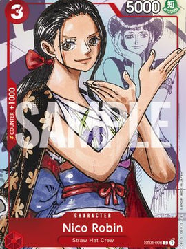 Nico Robin - ST01-008 (Alternate Art) (ST01-008) - One Piece Promotion Cards Foil