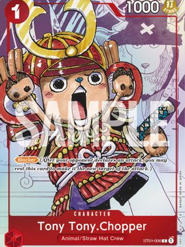 Tony Tony.Chopper - ST01-006 (Alternate Art) (ST01-006) - One Piece Promotion Cards Foil