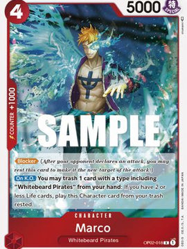 Marco (OP02-018) - Paramount War Foil