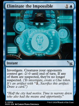 Eliminate the Impossible (MKM-054) - Murders at Karlov Manor