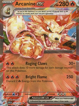Arcanine ex (032/198) [Scarlet & Violet: Base Set]