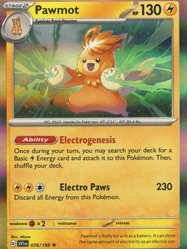 Pawmot (076/198) [Scarlet & Violet: Base Set]