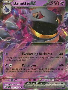 Banette ex (088/198) [Scarlet & Violet: Base Set]