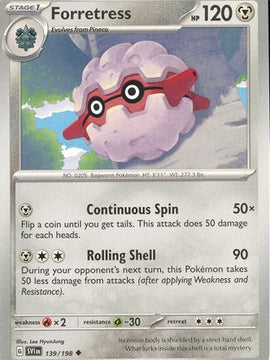 Forretress (139/198) [Scarlet & Violet: Base Set]