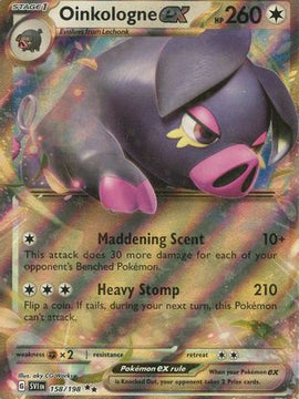 Oinkologne ex (158/198) [Scarlet & Violet: Base Set]