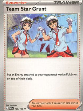 Team Star Grunt (195/198) [Scarlet & Violet: Base Set]