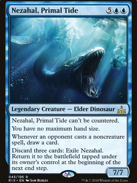 Nezahal, Primal Tide (RIX-045) - Rivals of Ixalan