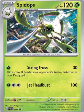 Spidops (009) [Scarlet & Violet: Black Star Promos]