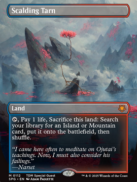 Scalding Tarn (Borderless) (SPG-112) - Special Guests (Borderless)