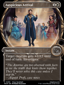 Auspicious Arrival (MKM-288) - Murders at Karlov Manor: (Showcase)