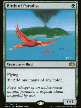 Birds of Paradise (DMR-151) - Dominaria Remastered Foil