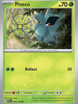 Pineco (004/193) [Scarlet & Violet: Paldea Evolved]