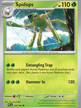 Spidops (018/193) [Scarlet & Violet: Paldea Evolved]