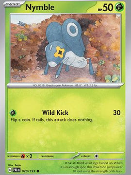 Nymble (020/193) [Scarlet & Violet: Paldea Evolved]