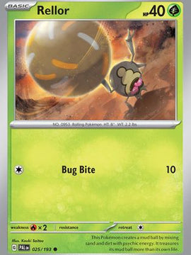 Rellor (025/193) [Scarlet & Violet: Paldea Evolved]