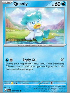 Quaxly (049/193) [Scarlet & Violet: Paldea Evolved]