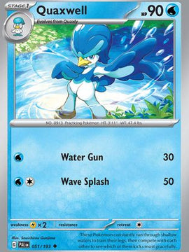 Quaxwell (051/193) [Scarlet & Violet: Paldea Evolved]