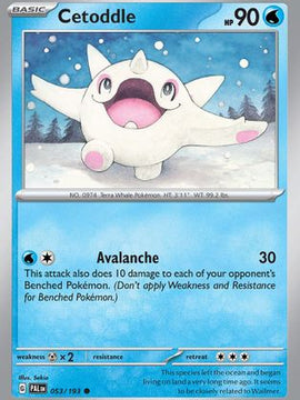 Cetoddle (053/193) [Scarlet & Violet: Paldea Evolved]