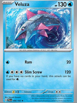 Veluza (056/193) [Scarlet & Violet: Paldea Evolved]