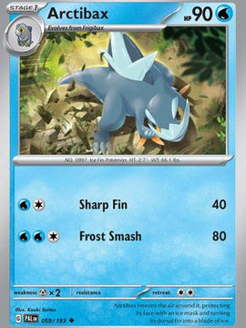 Arctibax (059/193) [Scarlet & Violet: Paldea Evolved]