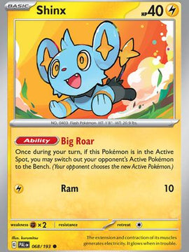 Shinx (068/193) [Scarlet & Violet: Paldea Evolved]