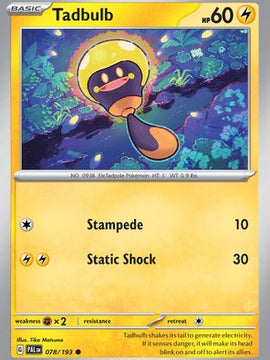 Tadbulb (078/193) [Scarlet & Violet: Paldea Evolved]