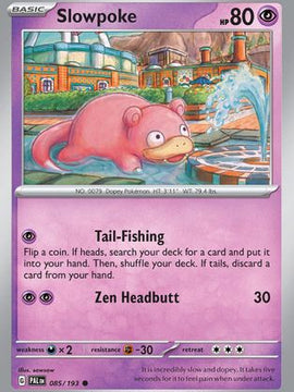 Slowpoke (085/193) [Scarlet & Violet: Paldea Evolved]