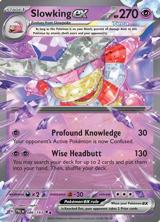 pokemon slowking card Galarian Vmax & V - Chilling Reign - Lot - 99/198 & 100/198 Attack 2 Slowking ex - 086/193 -