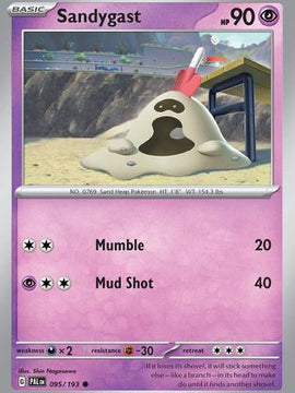 Sandygast (095/193) [Scarlet & Violet: Paldea Evolved]